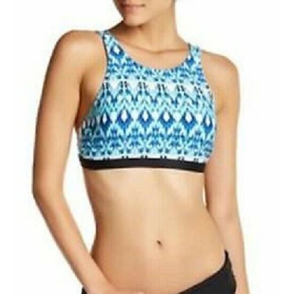 NEXT SC sports bra swim bikini top workout beach in native mantra Size 32B/C NEW - Picture 4 of 4